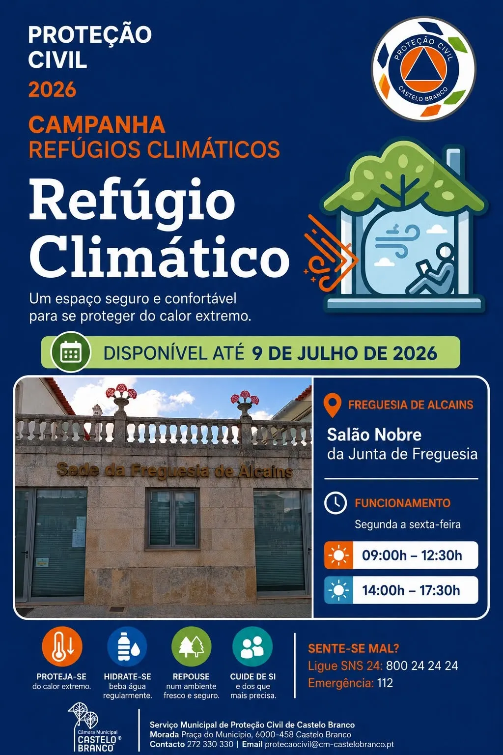 REFÚGIO CLIMÁTICO | FREGUESIA DE ALCAINS